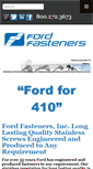 Mobile Screenshot of fordfasteners.com